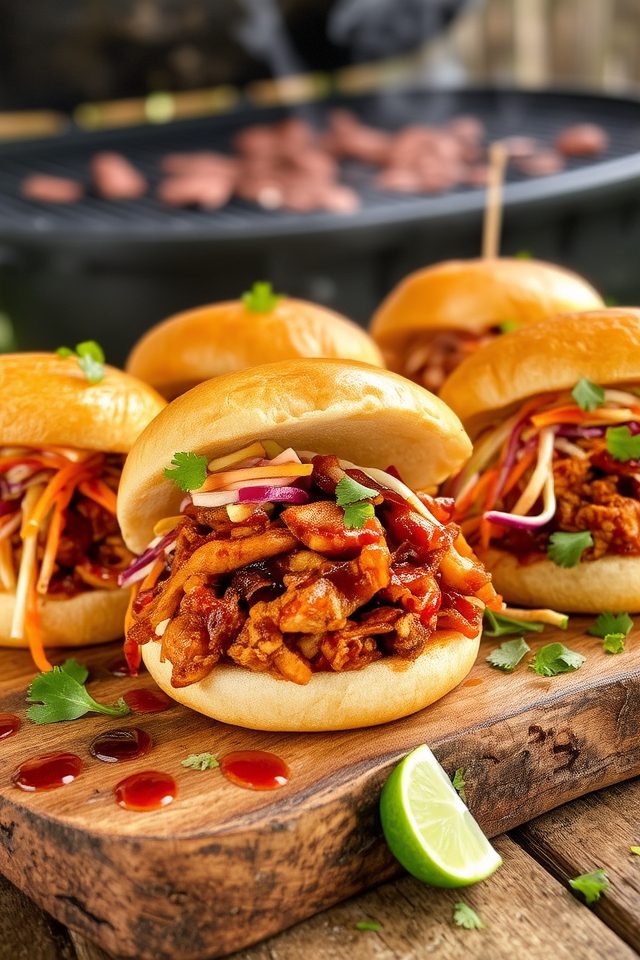 bbq jackfruit sandwiches delightfully satisfying