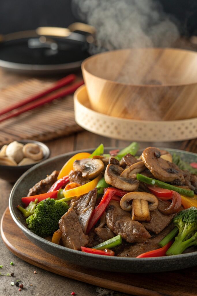 beef with mixed vegetables