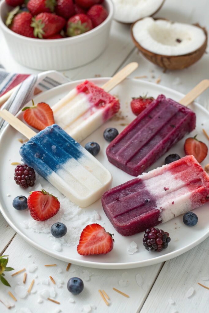 revitalizing dairy free popsicles