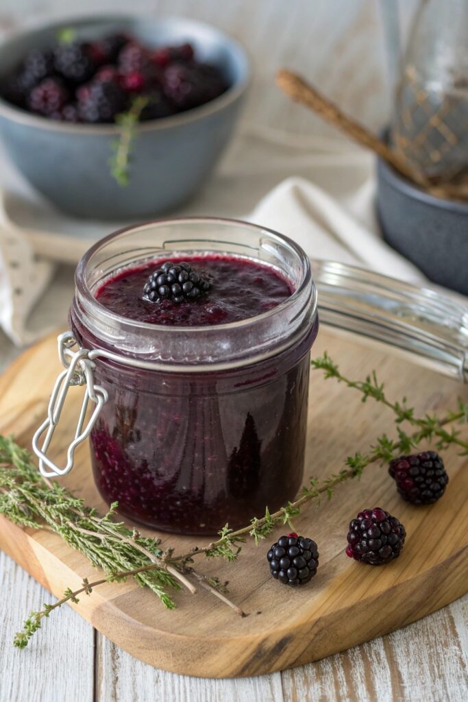 blackberry thyme preserves recipe