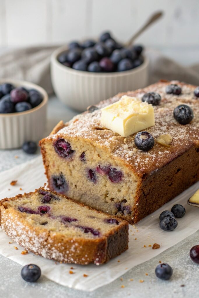 blueberry banana bread delight