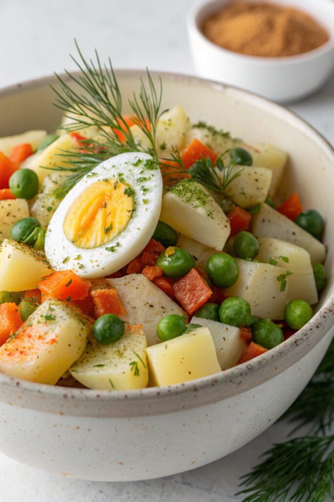 simple creamy potato salad