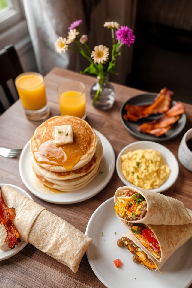 breakfast for dinner fun