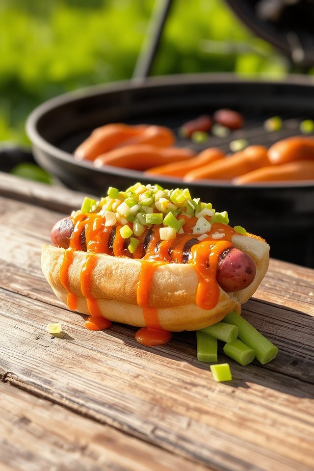 buffalo spicy cheese delight