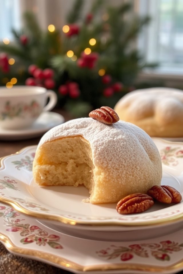 buttery nutty christmas cookies