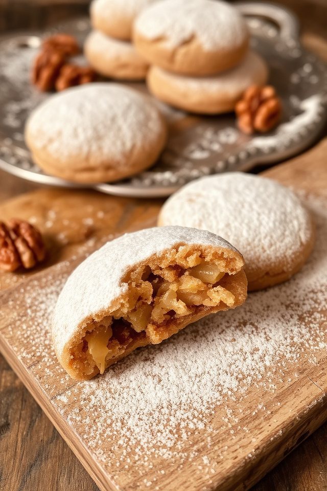 buttery nutty christmas cookies