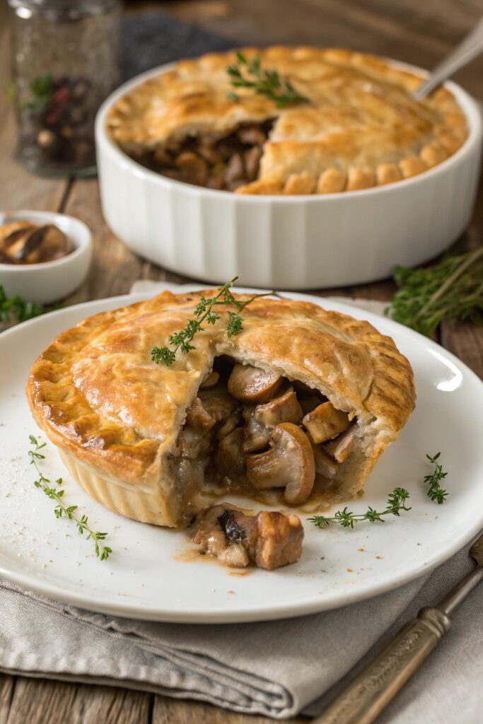 Chicken and Mushroom Pie