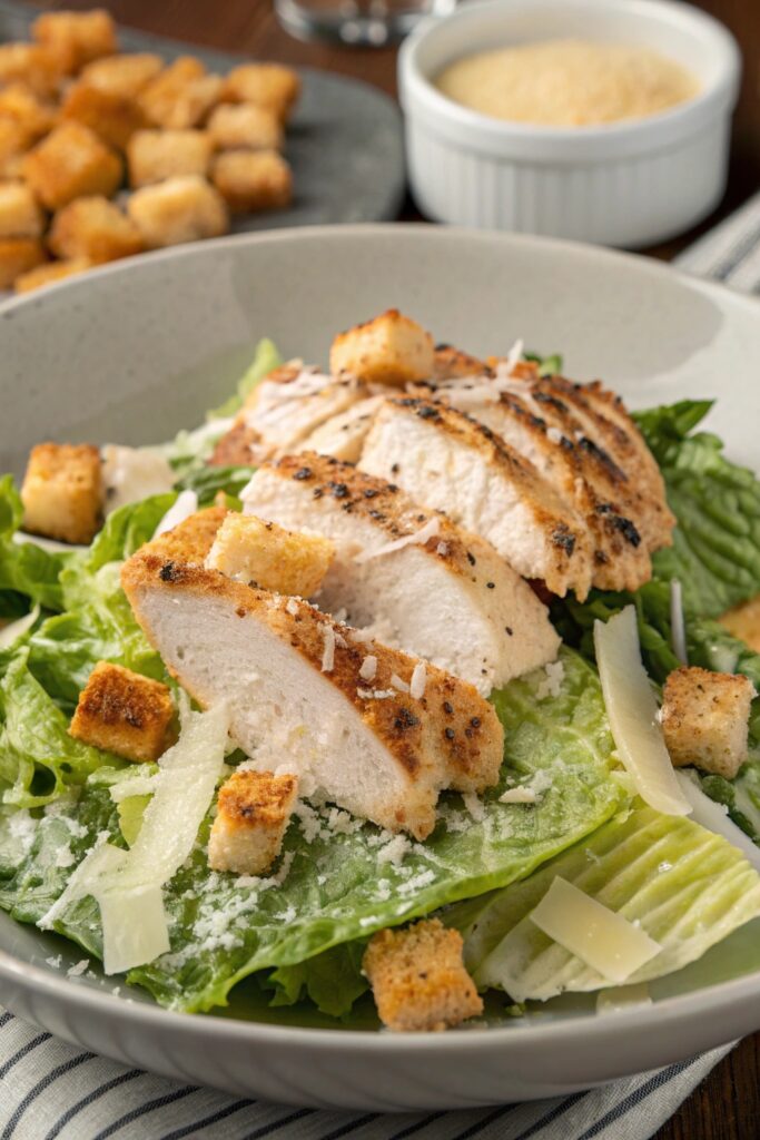 grilled chicken caesar salad