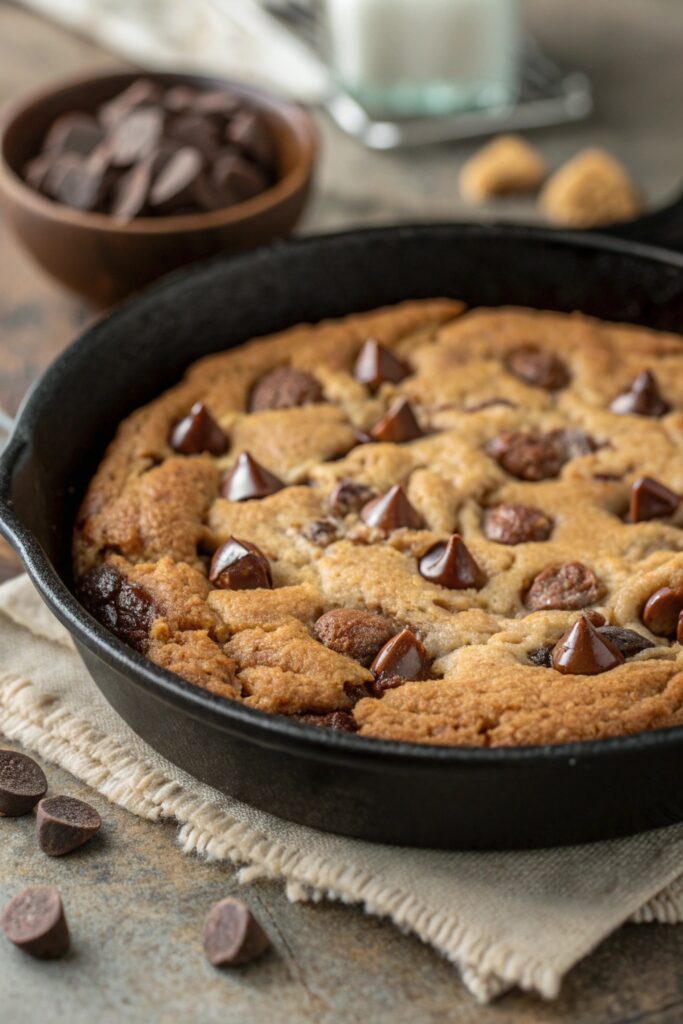 gooey chocolate chip treat