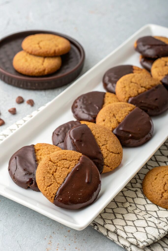 chocolate covered spicy cookies