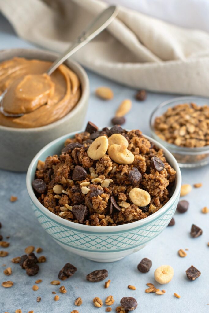 chocolate peanut butter granola