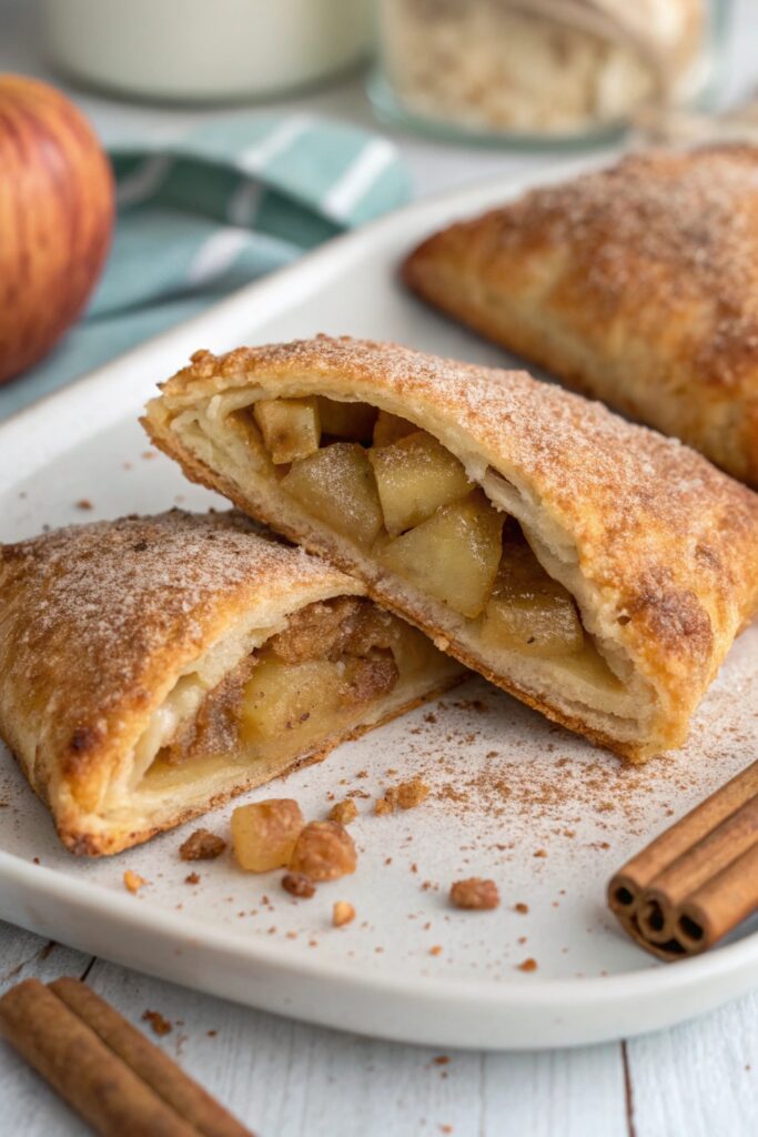 cinnamon spiced apple pastry