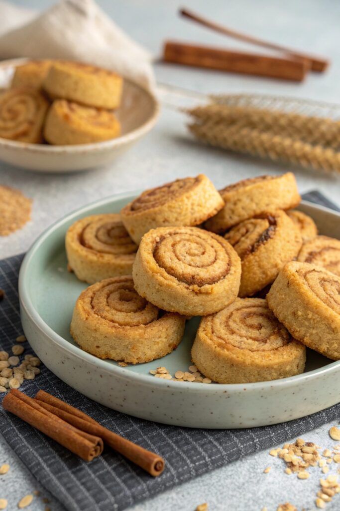cinnamon swirl dog biscuits