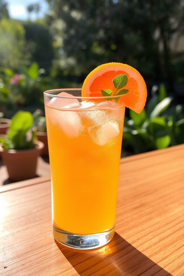 citrus cocktail with grand marnier