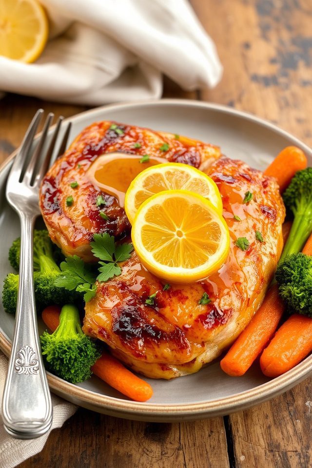 citrusy sweet chicken delight