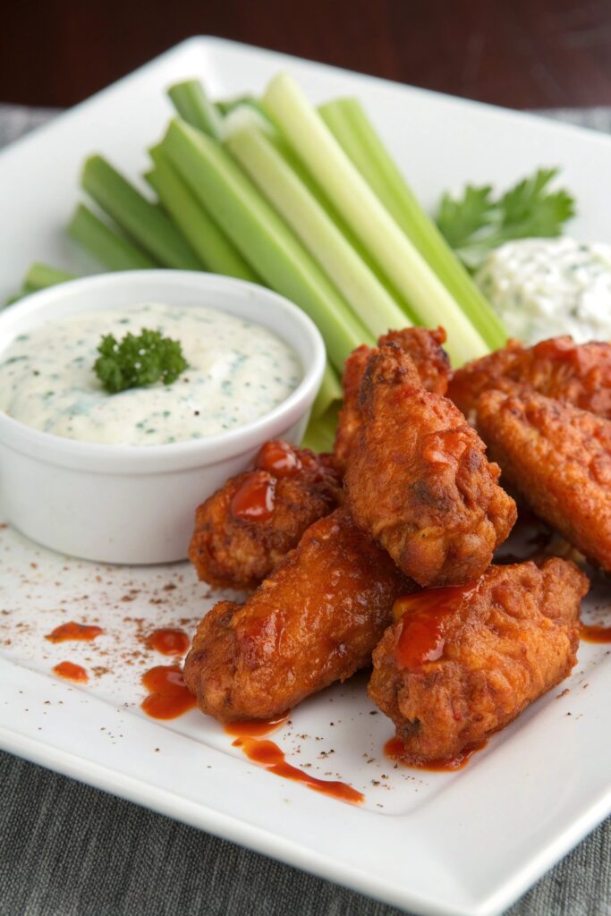 crispy spicy chicken wings