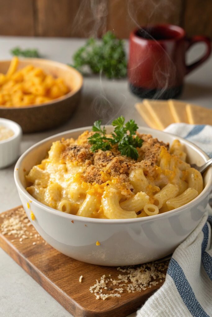 creamy cheese pasta delight