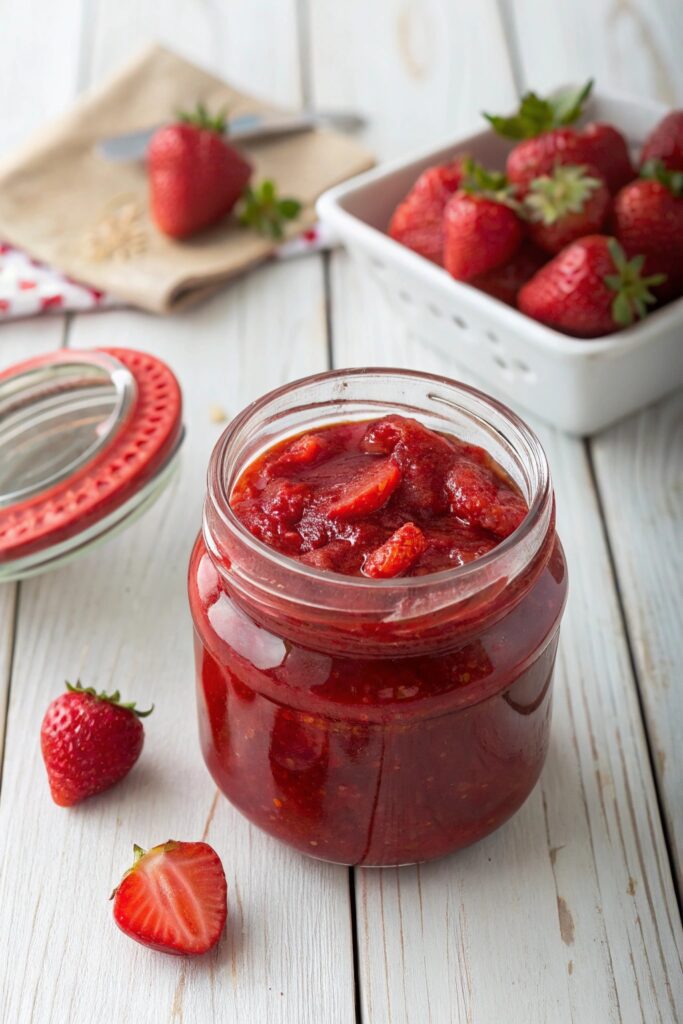 homemade strawberry jam recipe
