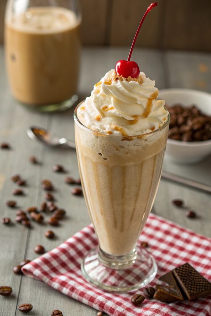 creamy vanilla coffee delight