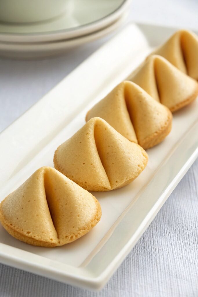 crunchy cookies with fortunes