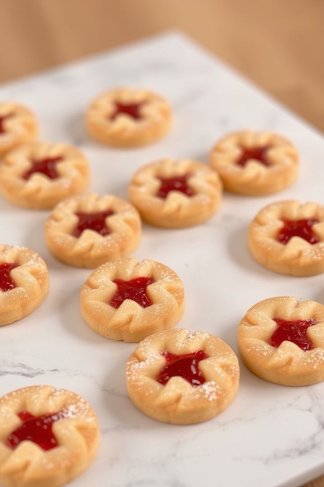 classic christmas jam cookies