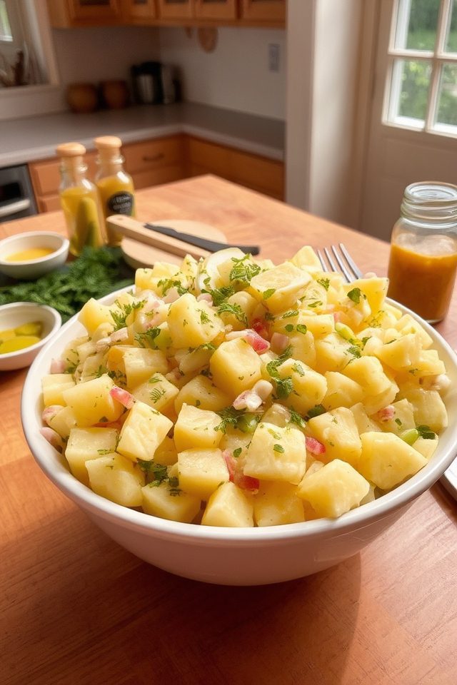 classic creamy potato salad
