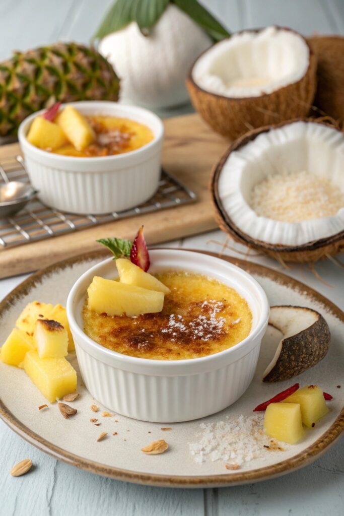 tropical coconut pineapple delight