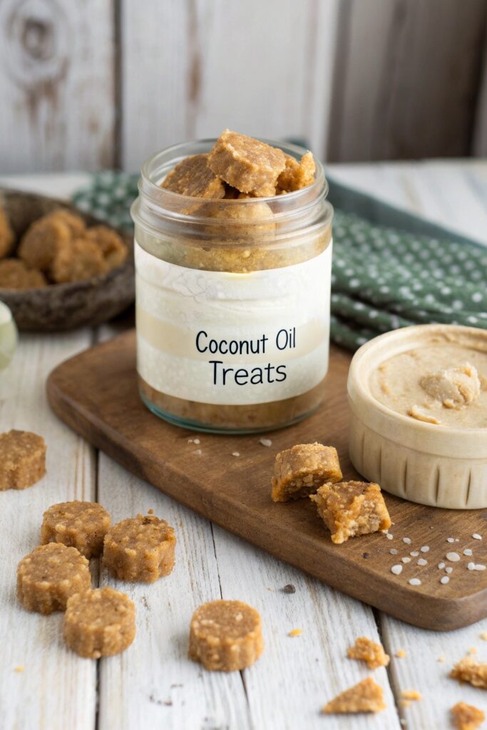 coconut oil dog treats