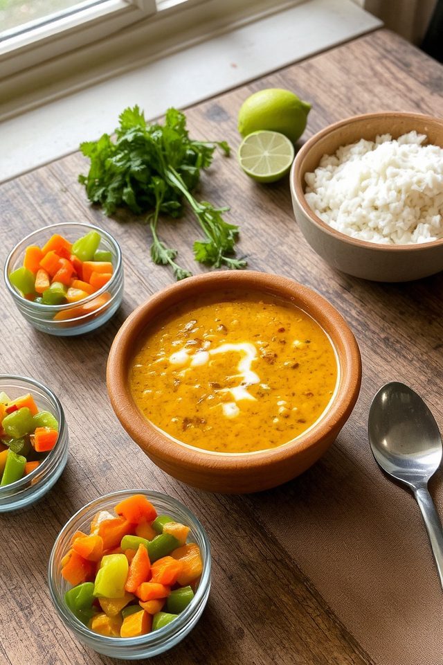 coconut curry lentils recipe