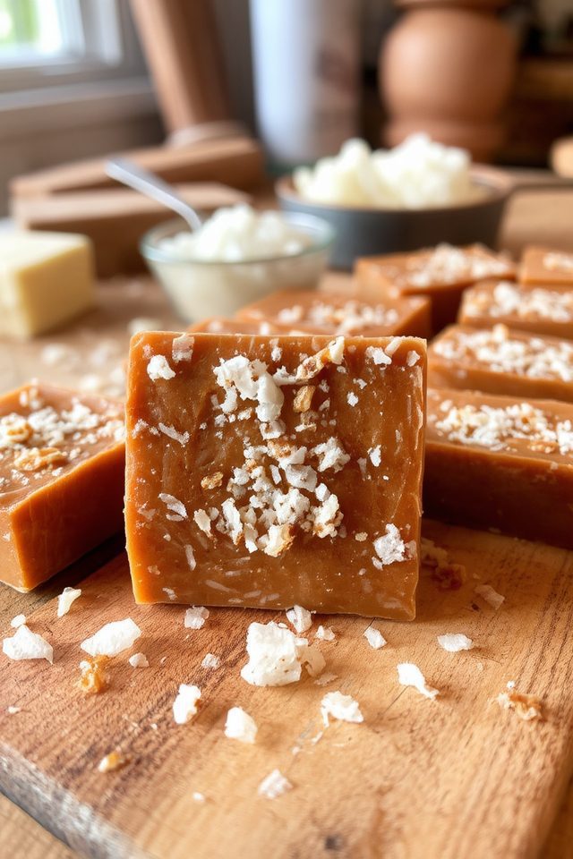 coconut infused creamy fudge