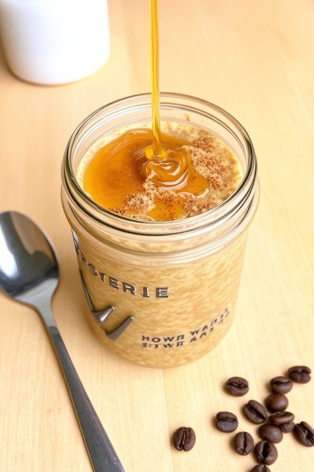coffee flavored morning oats