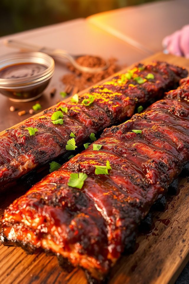 coffee infused bbq ribs recipe