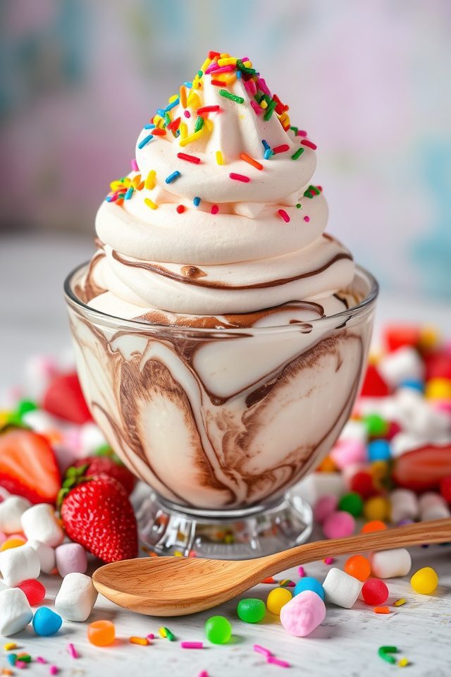 colorful frozen custard delight