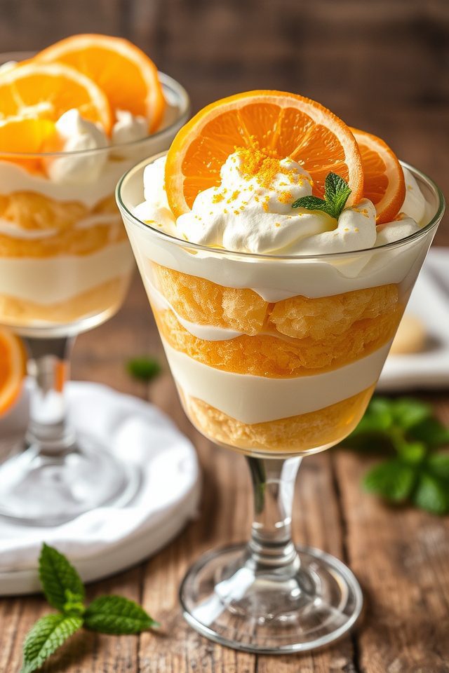 colorful layered dessert delight