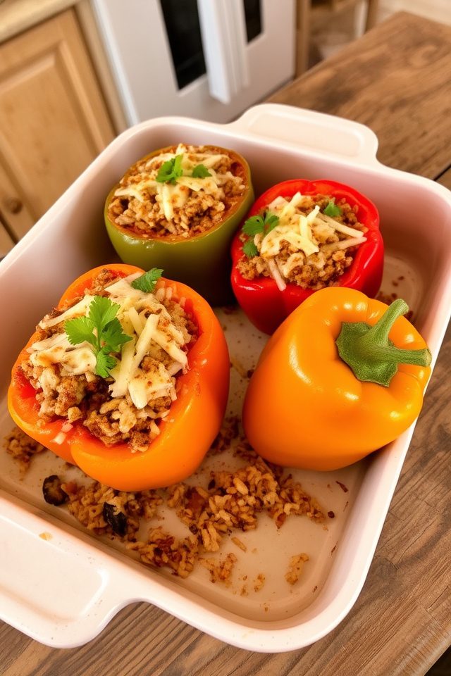 colorful nutritious bell dish