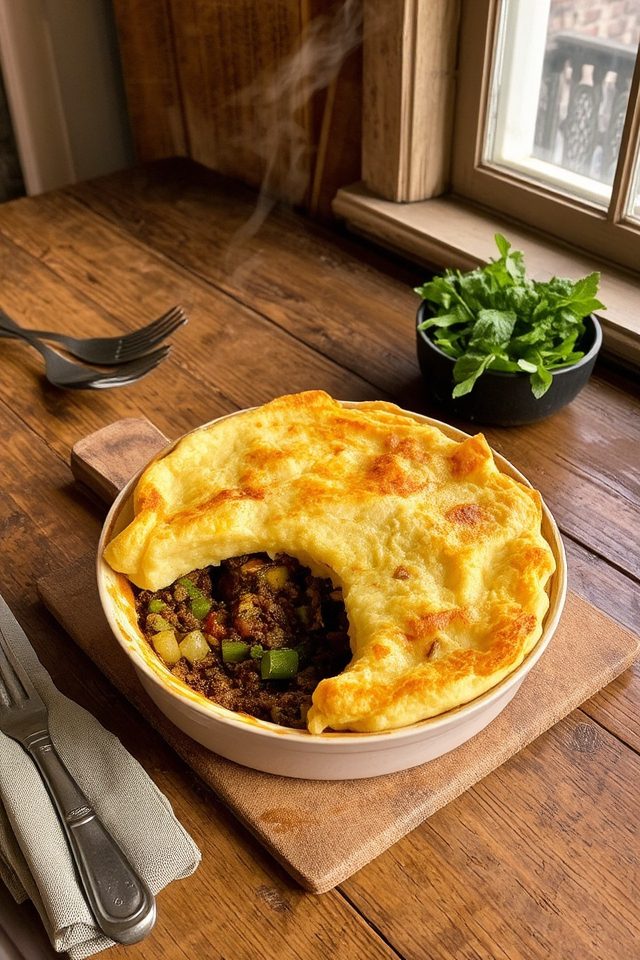 comforting layered meat dish