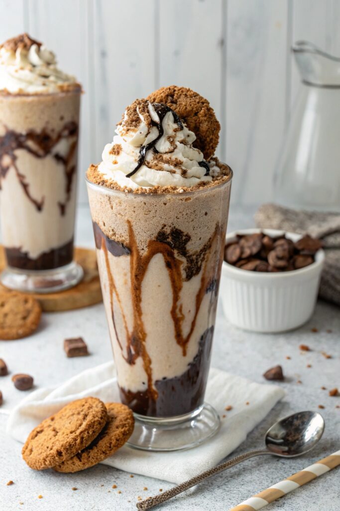 cookies and cream milkshake