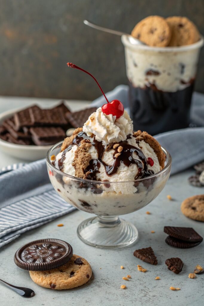creamy fudge cookie delight