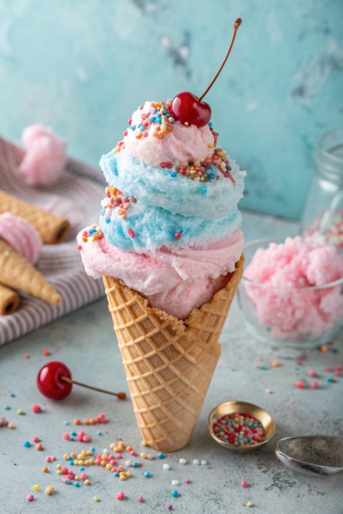 whimsical cotton candy delight