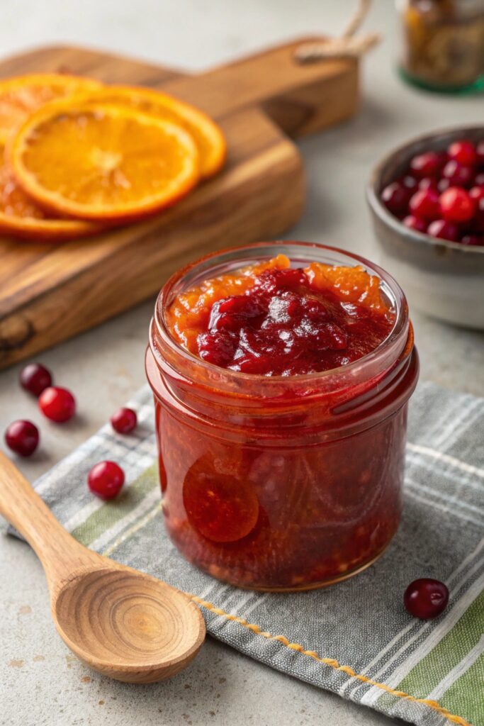 tangy cranberry orange spread