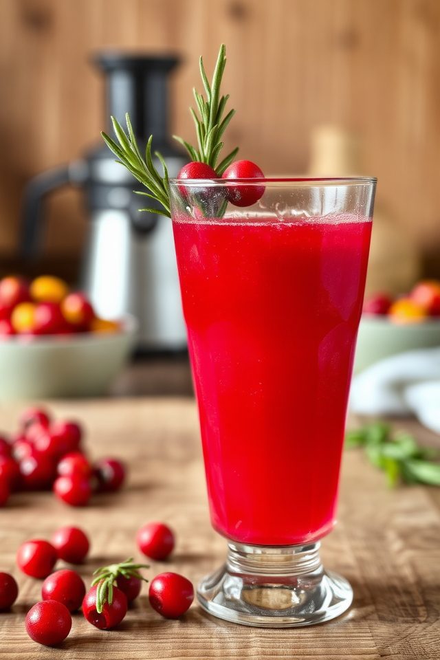 cranberry juice health blend