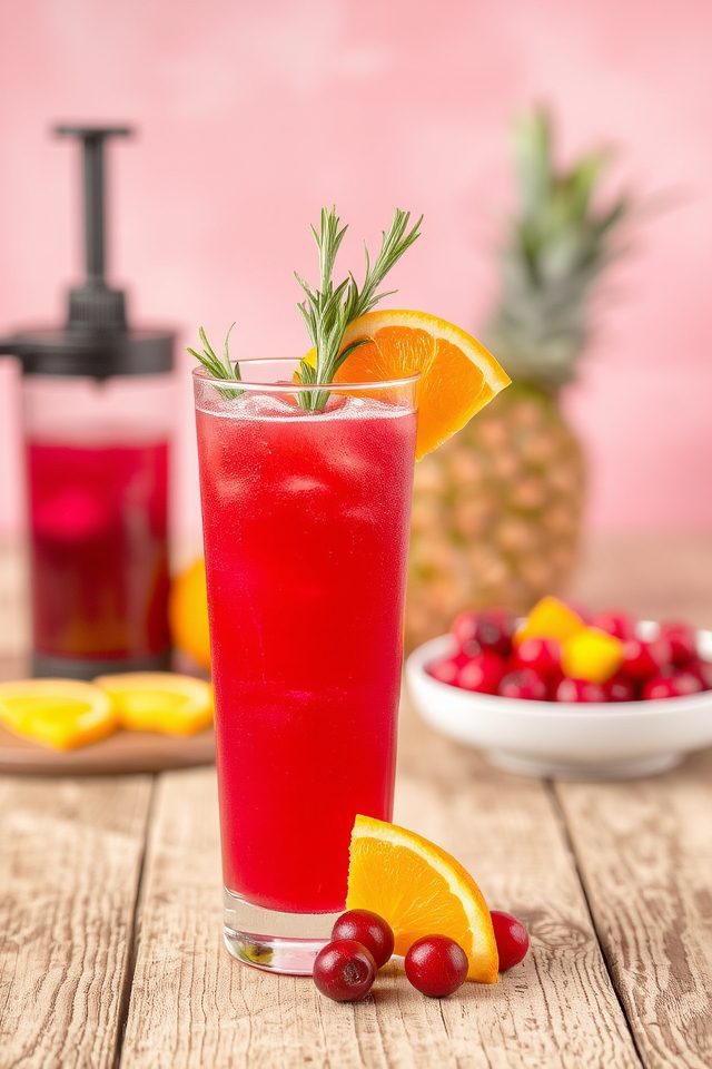 cranberry orange juice blend