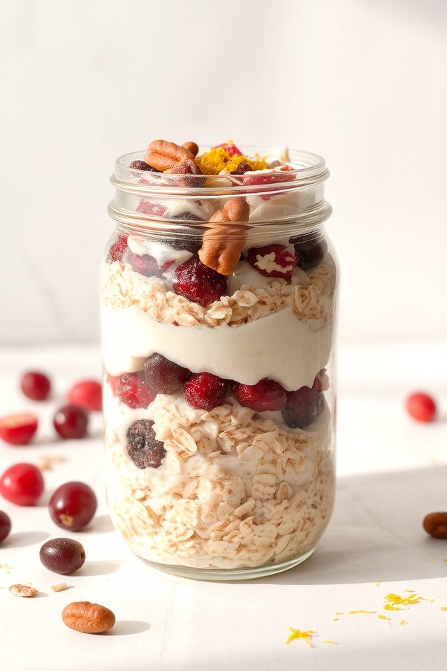 cranberry orange overnight breakfast