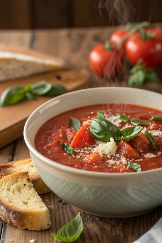 cozy date night soup