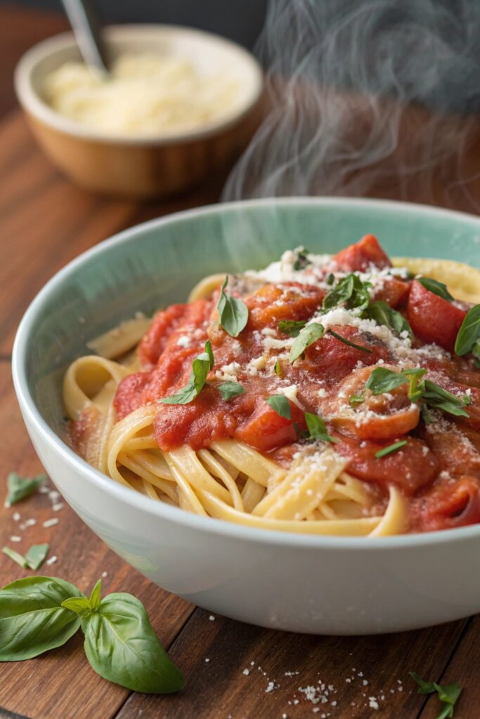 italian creamy tomato pasta