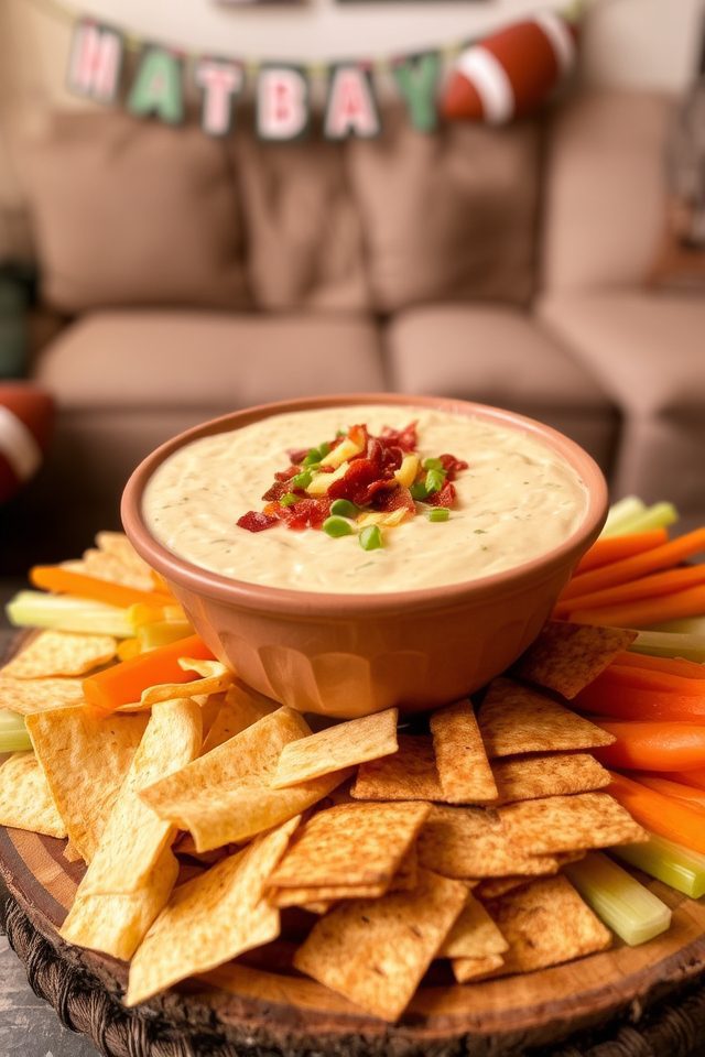 creamy bacon ranch dip
