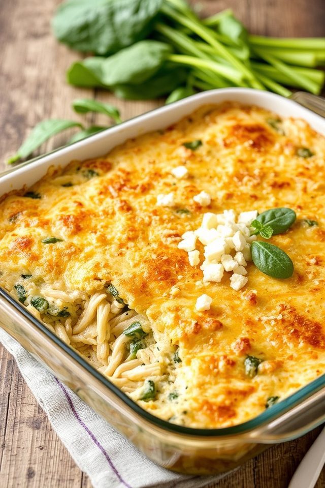 creamy chicken pasta bake