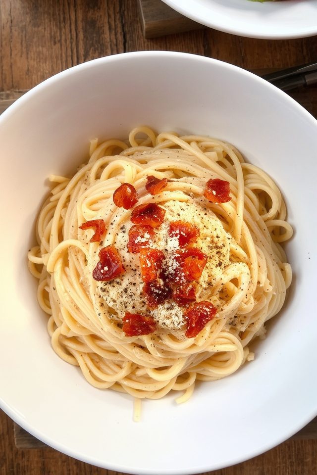 creamy italian pasta dish