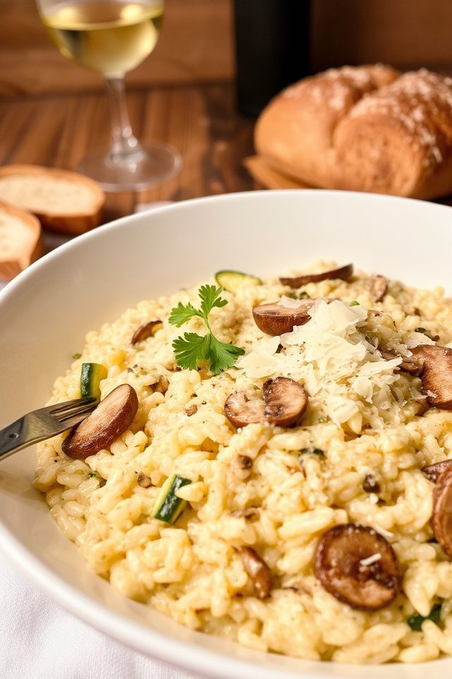 creamy italian rice dish