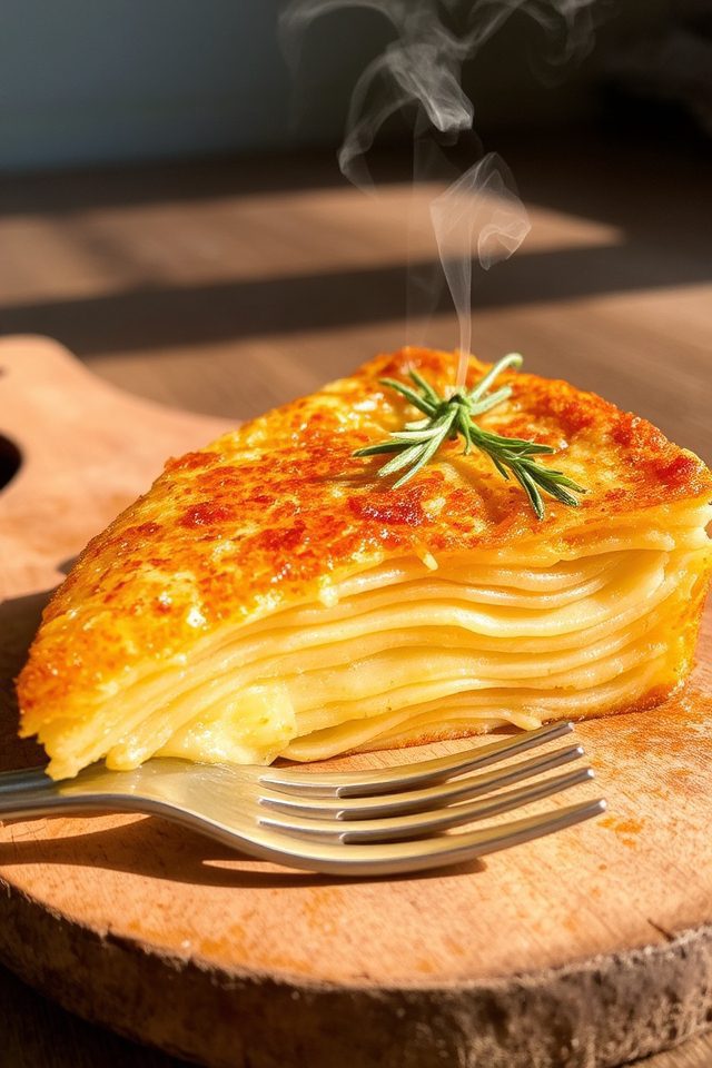 creamy layered potato goodness